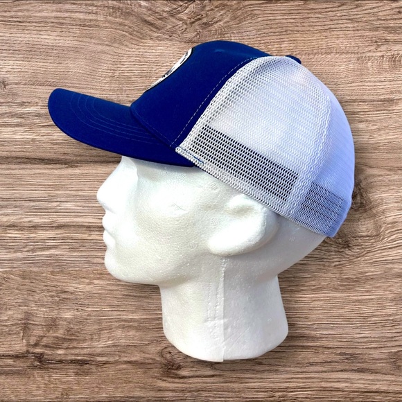 Salty Vibes Surf Style Blue and White Cap - Picture 3 of 6